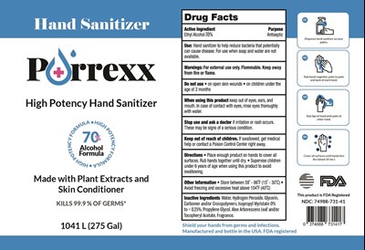 Purrexx Label 1041 L (275 Gal) 70  V3